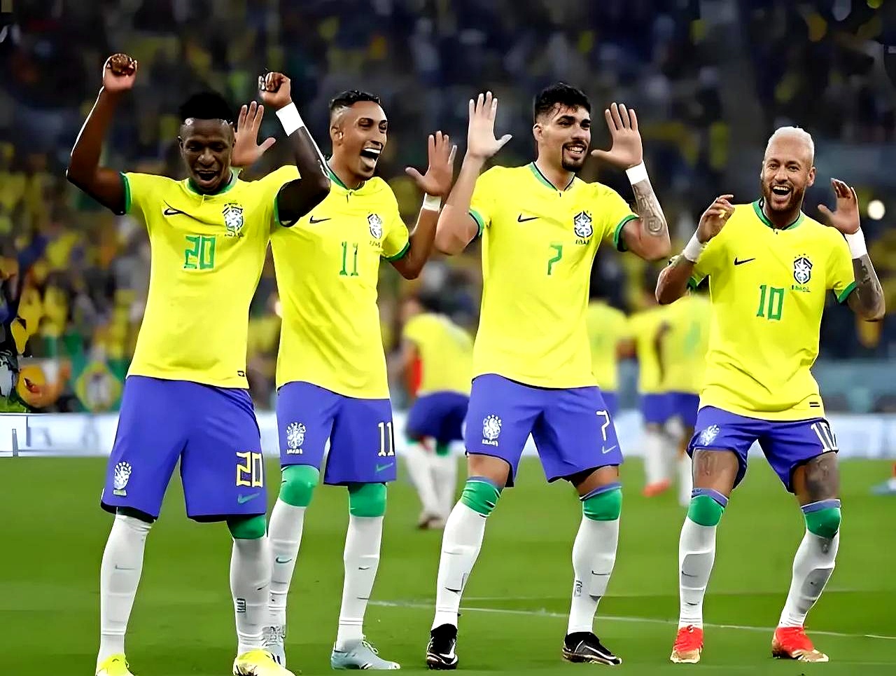 巴西队战平法国队，实力不相上下