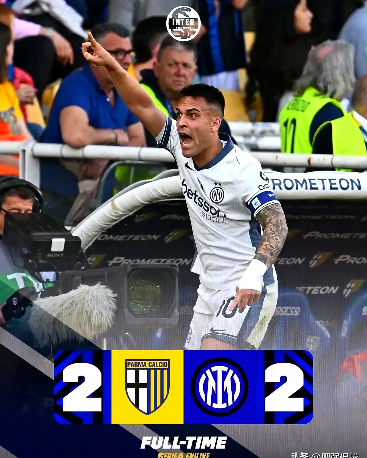 国际米兰主场惨遭逆转，积分领先被缩小